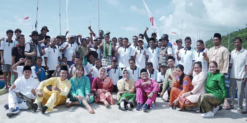 Rangkaian HUT RI, Relawan Bakti BUMN Fokus Bangun Wilayah 3T