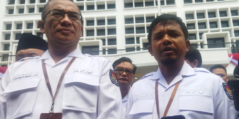 KPU Nyatakan Dokumen Pendaftaran 6 Parpol Peserta Pemilu 2019 Lengkap