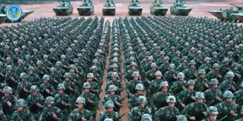 Ketegangan Terkait Taiwan, Pasukan China Siap Mengubur Semua Musuh yang Menyerang
