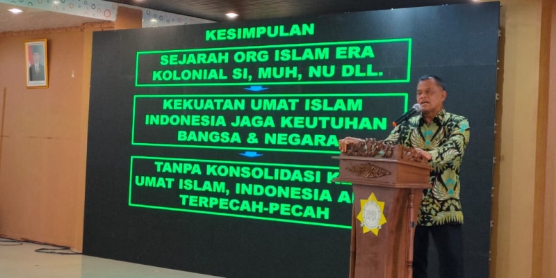 Gatot Nurmantyo: Indonesia akan Pecah Tanpa Konsolidasi Kekuatan Islam<i>!</i>