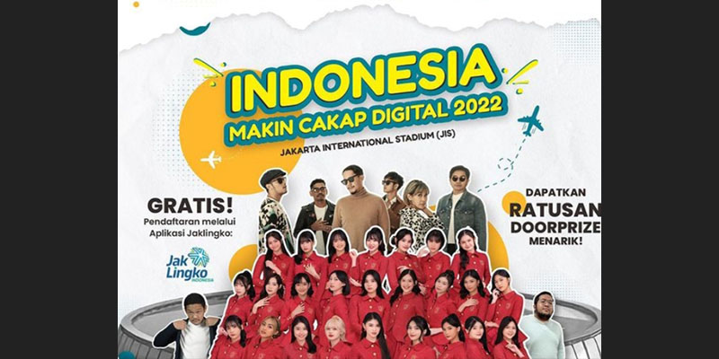 Digelar di JIS Secara Gratis, Indonesia Makin Cakap Digital 2022 Diisi Penampilan Maliq & D'essentials dan JKT48