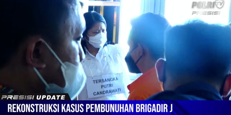 Ikut Rekonstruksi Pembunuhan Brigadir J, Putri Candrawathi Peragakan Tes PCR