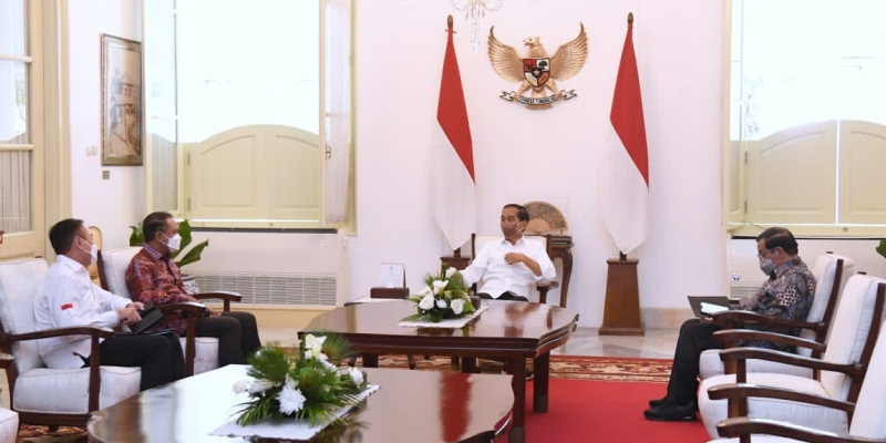 Jokowi akan Bangun Pusat Pelatihan Sepak Bola di IKN