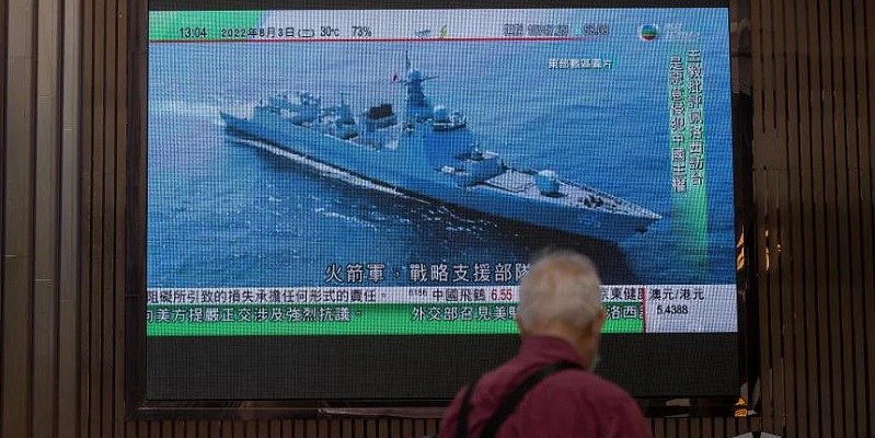 Kapal Perang China dan Taiwan Berhadapan, Bermain "Kucing dan Tikus" di Lautan