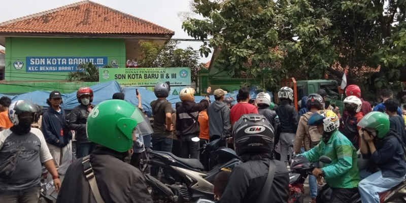 Polisi Amankan Supir Truk Trailer yang Kecelakaan Maut di SDN Kota Baru Bekasi