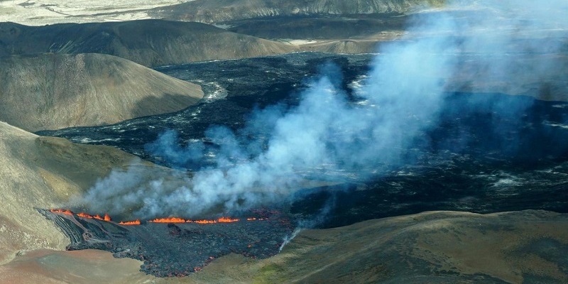 Gunung Fagradalsfjall Islandia Meletus Lagi, Warga Dilarang Mendekat