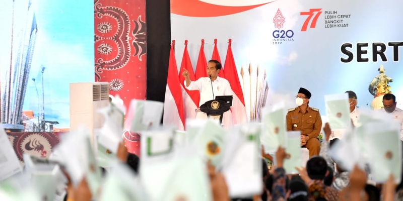Jokowi: Kalau Masih Ada Mafia Tanah, Gebuk<i>!</i>