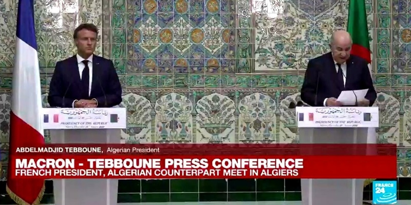 Ingin Perbaiki Hubungan dengan Bekas Jajahan Prancis, Macron Kunjungi Aljazair