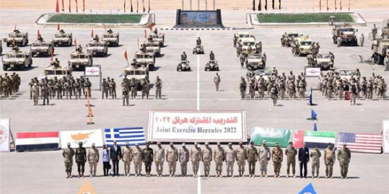 Arab Saudi Sampai Yunani Gelar Latihan Militer Bareng Mesir