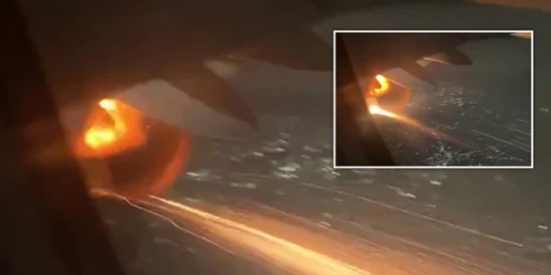Mesin Terbakar, Pesawat Guadalajara Tujuan LA Terpaksa Putar Balik