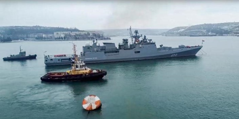 Rusia Tuding Ukraina Lakukan Serangan Pesawat Tak Berawak di Markas Besar Armada Laut Hitam, Lima Tentara Terluka