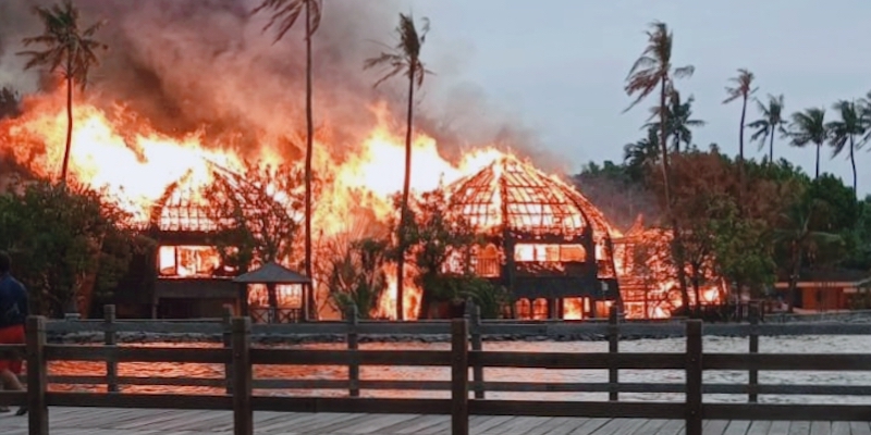 Resort Putri Duyung Ancol Kebakaran