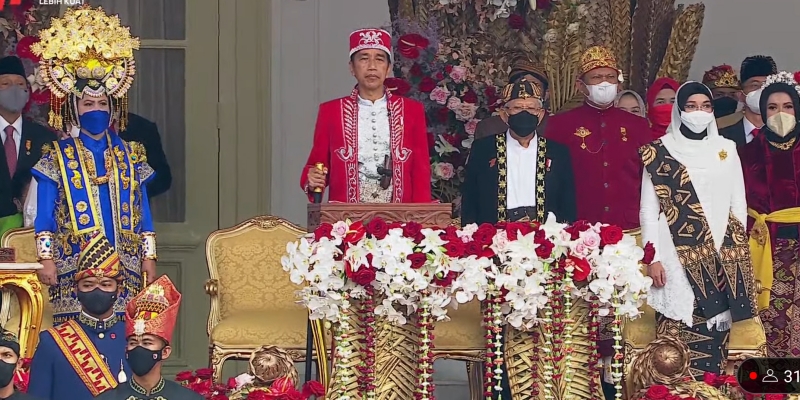 Baju Adat Dolomani dari Buton Jadi Pilihan Jokowi saat Upacara HUT ke-77 RI