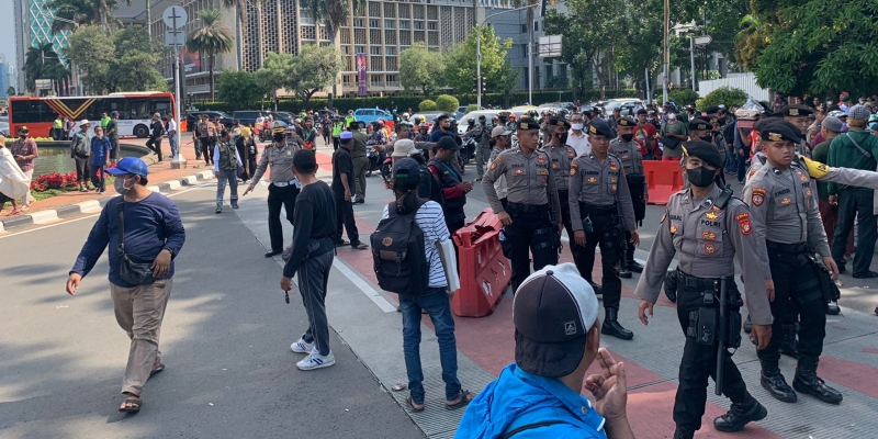 Terganggu Sedang Istighosah, Alasan Massa GNPR Terlibat Kisruh dengan PR BBM