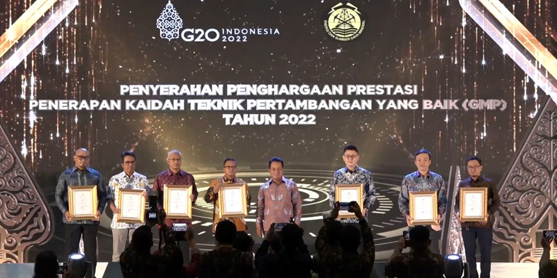 Pemerintah Apresiasi Perusahaan Tambang Lewat Award Good Mining Practice 2022
