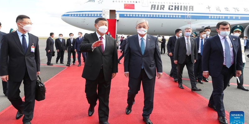 Mendarat di Bandara Nur-Sultan, Kazakhstan jadi Negara Pertama yang Dikunjungi Xi Jinping Sejak Pandemi Covid-19