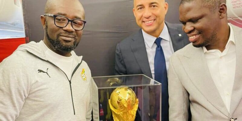 Didatangi Trofi Piala Dunia 2022, Ghana Yakin Bisa Menang di Qatar