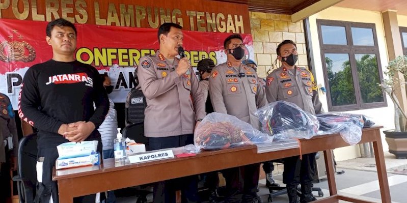 Hasil Reka Ulang, Polisi Penembak Polisi di Lampung Tengah Dijerat Pasal Pembunuhan Berencana