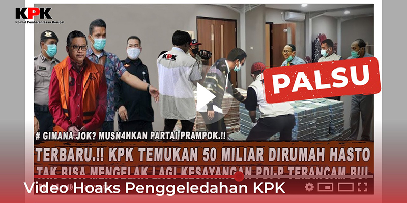 Ditegaskan KPK, Video Uang Rp 50 Miliar Hasil Korupsi Hasto Kristiyanto Hoax