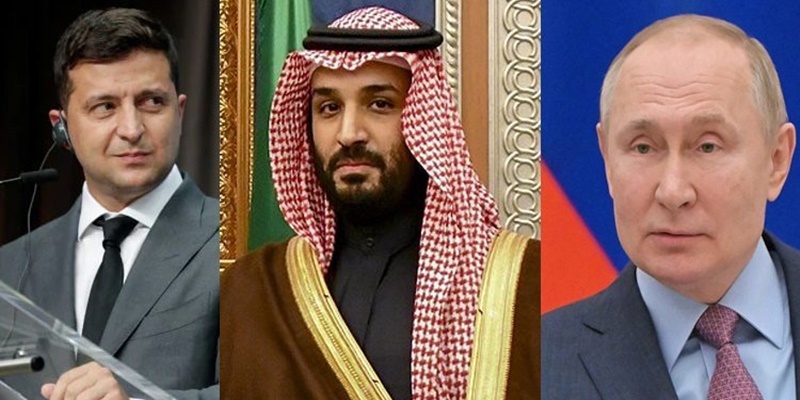 Bantu Mediasi Pertukaran Tahanan, Putin dan Zelensky Berterima Kasih kepada Pangeran Arab Saudi