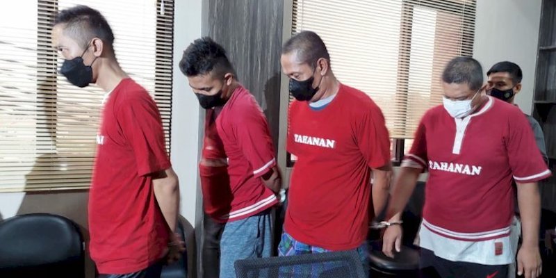 Tangkap 4 Orang, Polda Lampung Amankan 35 Kg Sabu