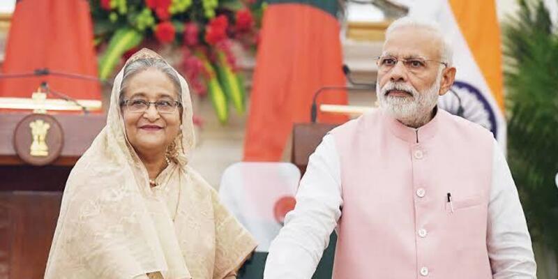 Tingkatkan Kerjasama Bangladesh-India, Sheikh Hasina Bertemu Narendra Modi
