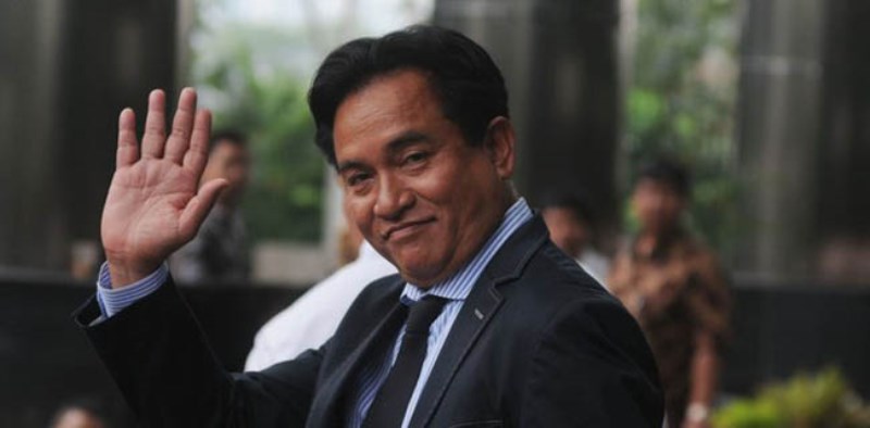 Yusril Ihza Mahendra Menghadap Jokowi di Istana Negara