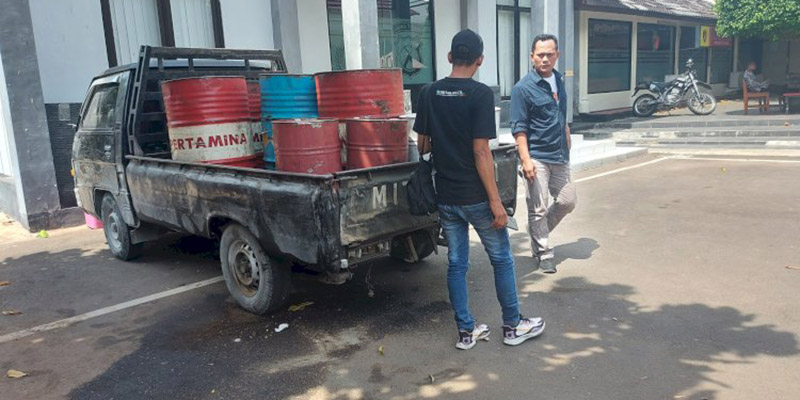 Polres Tuban Bongkar Komplotan Penimbun BBM Bersubsidi, Sejumlah Saksi Masih Diperiksa