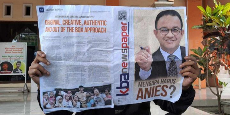 "Tabloid Anies" Dibilang Politik Identitas, Hensat: Jangan Asbun<i>!</i>