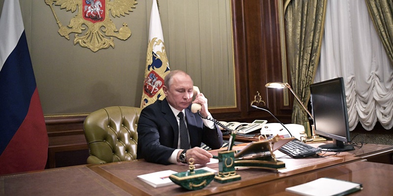 Lewat Telepon, Guterres dan Putin  Bahas Rencana Pencabutan Sanksi Eskpor Pangan dan Pupuk Rusia