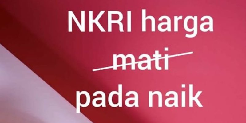 Rizal Ramli: NKRI Harga Pada Naik<i>!</i>
