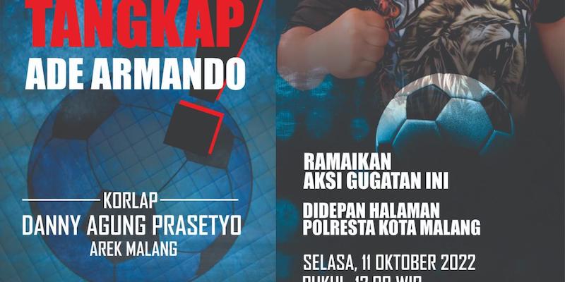 Buntut Pernyataan Ade Armando, Aremania akan Geruduk Polresta Kota Malang Besok Selasa