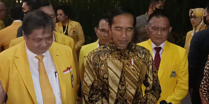 RMA: Pidato Presiden Jokowi Sinyal Kuat Dukungan untuk Airlangga