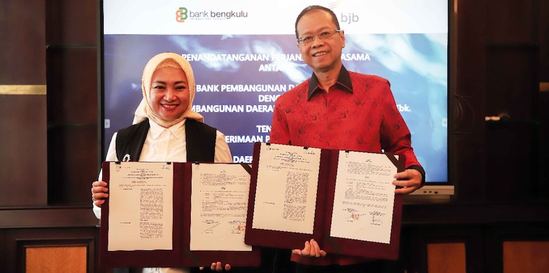 Kolaborasi, KUB bank bjb dan Bank Bengkulu Siap Perbanyak Agen Laku Pandai