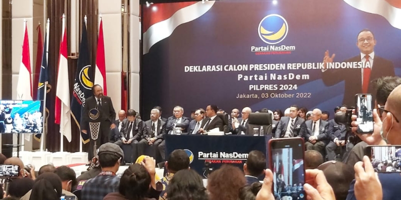 Ramai Soal &acirc;&euro;&oelig;Nasdrun&acirc;&euro; Setelah Usung Anies Baswedan, Ketua Nasdem: Hidup Pasti Ada yang Iri dan Dengki