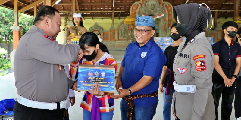Disambangi Korlantas Polri, Yayasan Yatim Piatu Anatha Nusantara Ingin Tali Asih Berkelanjutan