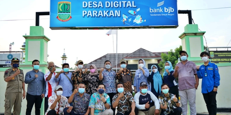Tumbuh Bersama Masyarakat Desa, bank bjb Sukses Implementasikan Program Desa Digital