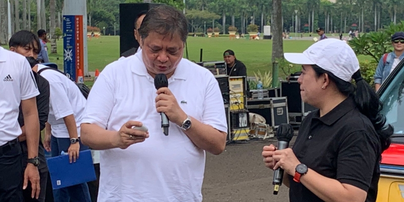 Bagi Airlangga, Pertemuan di Monas Bersama Puan Luar Biasa