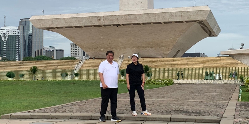 Ditanya Pencapresan Anies, Airlangga Justru Lempar Sinyal Koalisi Bersama PDIP