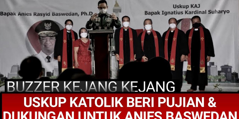 Keuskupan Jakarta Bantah Video Viral yang Berisi Narasi Dukungan Uskup Kepada Anies Baswedan
