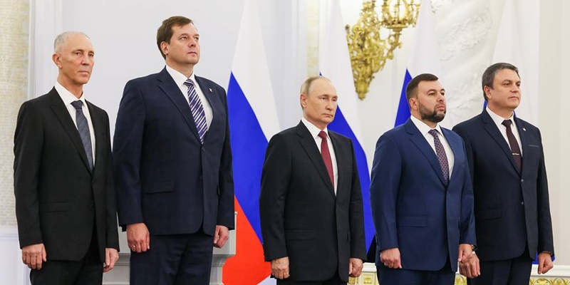 Empat Wilayah Resmi Bergabung dengan Rusia, Putin Ajak Zelensky Lanjutkan Pembicaraan