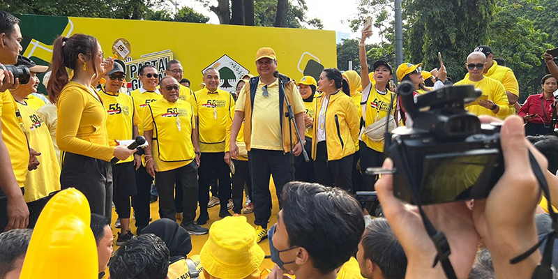 Bawa Ribuan Kader Kuningkan GBK, Zaki Iskandar: Golkar DKI Jakarta Siap Menangkan Pemilu 2024