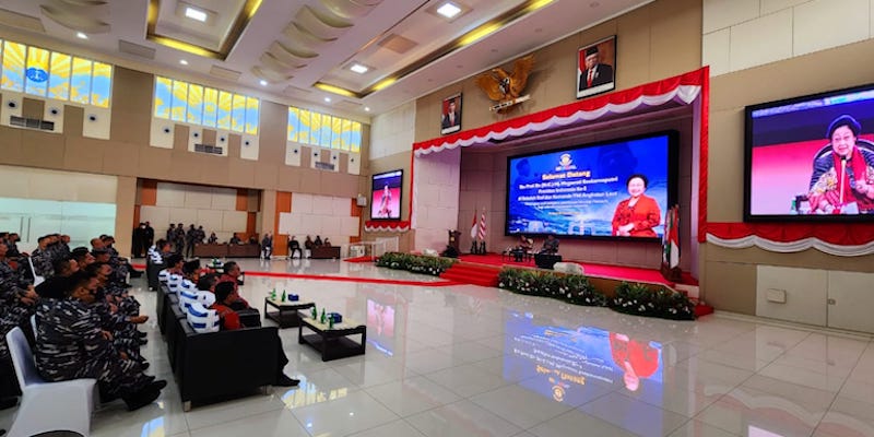Beri Kuliah Umum di Seskoal, Megawati Bedah Pancasila dan Geopolitik