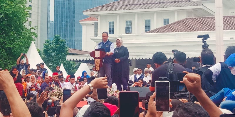 Pidato Perpisahan Anies Baswedan: Kita Benar, Kita Maju, Kita Tak Gentar<i>!</i>