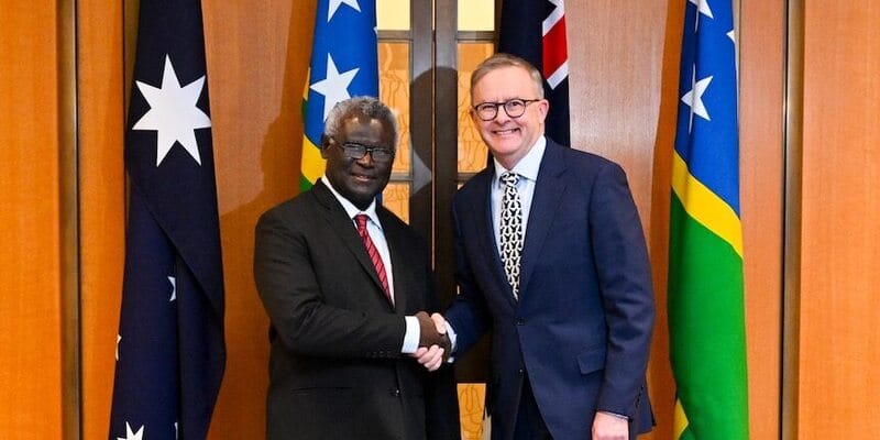 Yakinkan Australia, PM Kepulauan Solomon Tak Akan Biarkan Militer China Masuki Negaranya