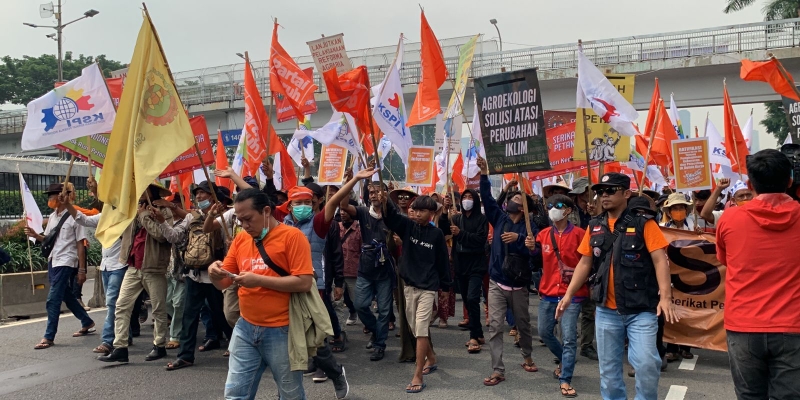 Hari Ini, Ribuan Buruh akan Gelar Demo di Depan Istana Negara