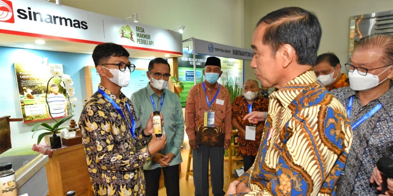 Presiden Jokowi Apresiasi Perusahaan Besar Libatkan UMKM dalam Rantai Pasok Produk