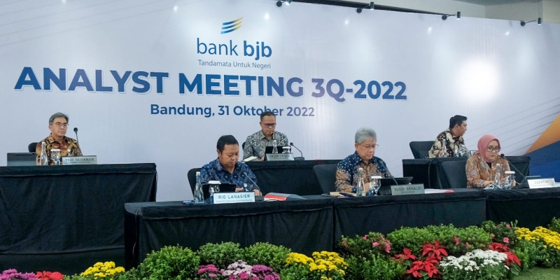 Memuaskan, Laba bank bjb Melejit hingga Rp 2,2 T di Triwulan III 2022