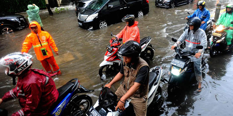 Wilayah RT dan Ruas Jalan yang Tergenang Banjir di Jakarta Bertambah