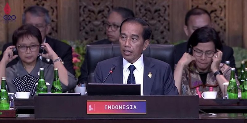 Buka G20, Jokowi: Kita Harus Mengakhiri Perang